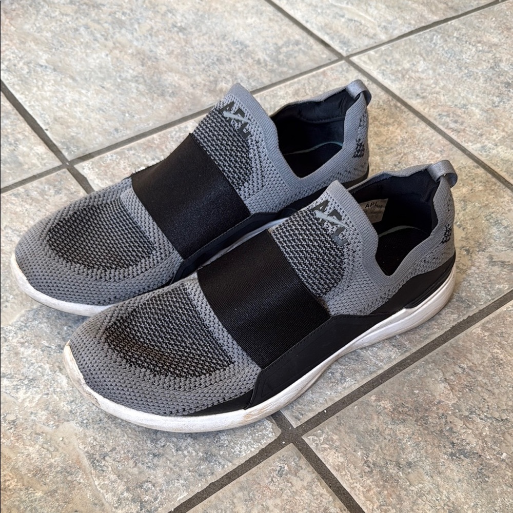 APL Gray and Black Men's Sneakers